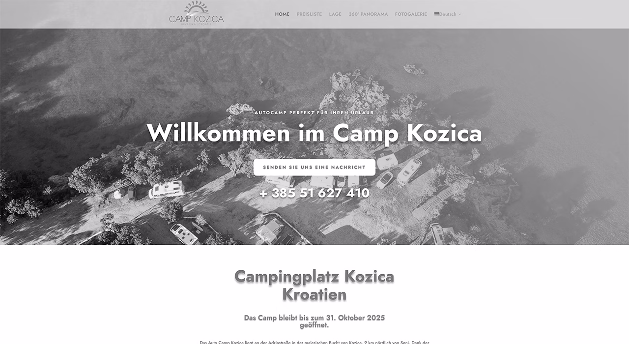 Saluto-Team | Snimanje reklama | Video produkcija | Izrada web stranica | Snimanje iz zraka - izrada web stranica - Camp Kozica Saluto-Team | Snimanje reklama | Video produkcija | Izrada web stranica | Snimanje iz zraka - izrada web stranica - Camp Kozica