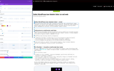 Zašto WordPress kao idealan izbor za vaš web